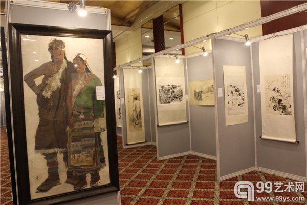 北京际华春秋2015年春季拍卖会预展现场