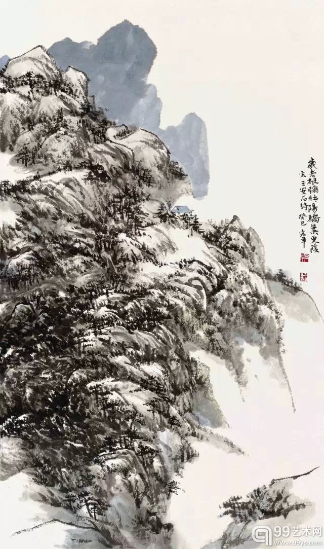 陈宏年 | 《墨韵》 | 38×65cm | 纸本 | 2013