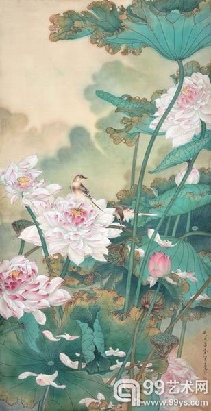 任重 菡萏覆华池 成交价：RMB 2,645,000