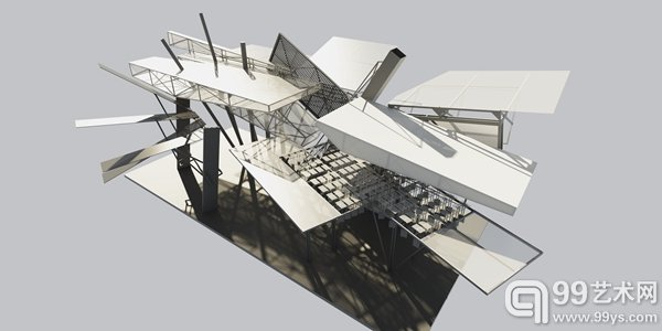 06 钢构建筑《裂解的形体》a指导徐旻培邬烈炎 学生杜春海 阮迪莎 李路路 王勋 王成浩 陈实 李旭 宋艳岚 刘旭琦