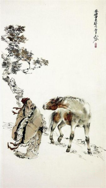 晁谷的作品。受访者供图