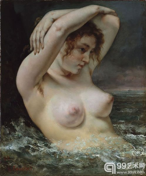 Gustave Courbet, The Bather, 1868, Metropolitan Museum of Art, New York