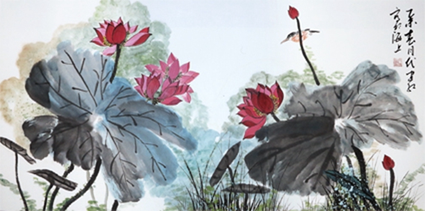 荷风香远 (2)
