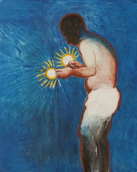 《导体1》布面丙稀，150x120cm，2015