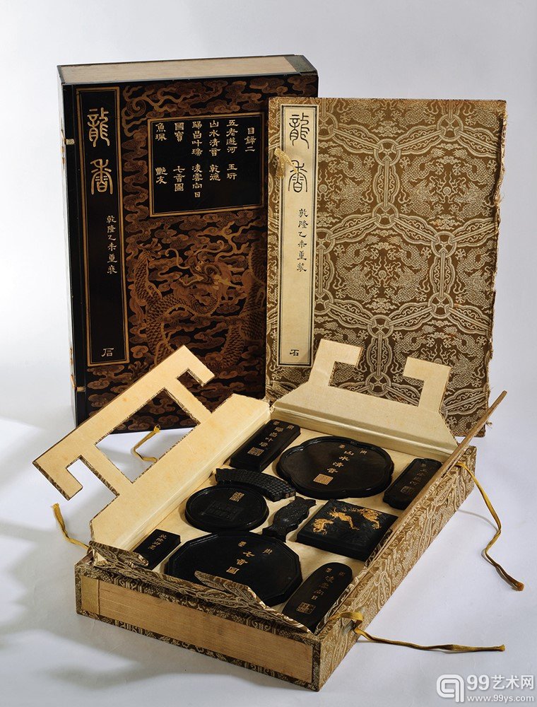 LOT6302 清乾隆 “龙香”御墨一套（共十方） RMB 8,222,500