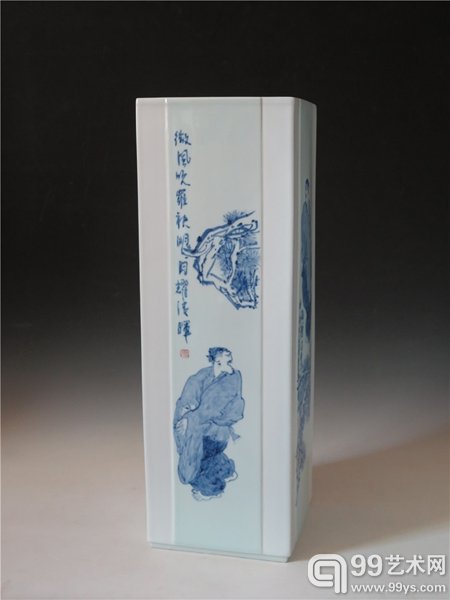 曹春生《微风吹罗袂》60x25cm2015