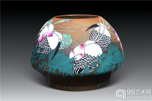 宁钢《荷塘月色（十一月）》36x24cm2014