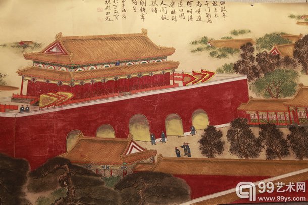 展出作品局部