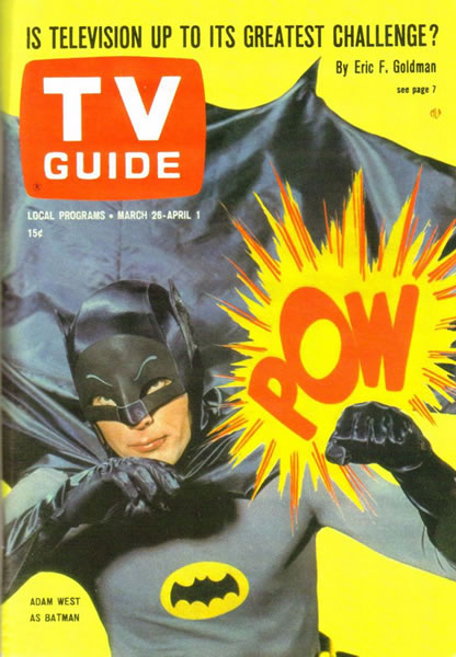 1966年罗伊·利希滕斯坦（Roy Lichtenstein）为《电视指南》（TV Guide）设计的封面