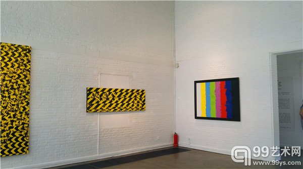 毛栗子、谢其、徐振邦夏季群展现场