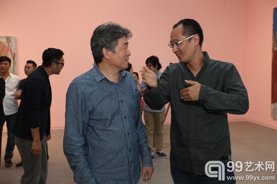 谭平与著名艺术家邱志杰