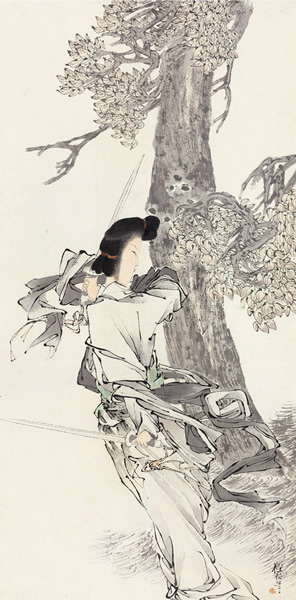 任伯年（1840-1896） 公孙大娘舞剑图