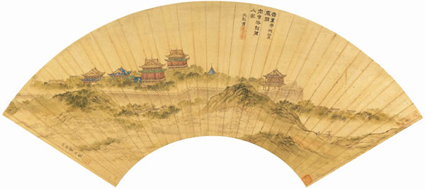 仇英(明) 云里帝城