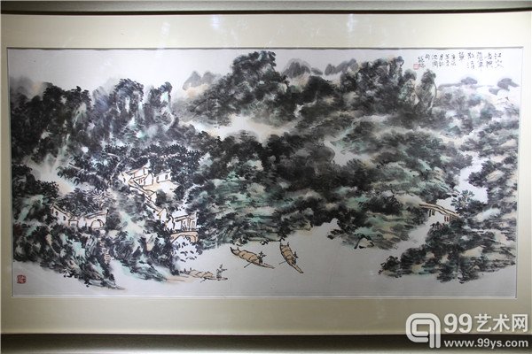 龙瑞 《山水》