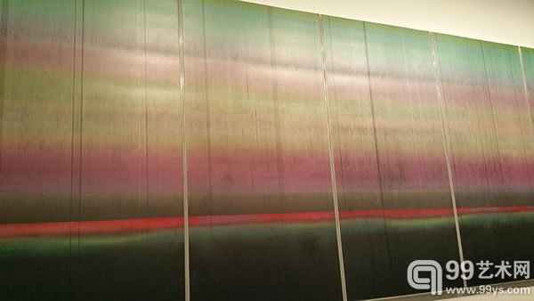 中国艺术家刘韡作品“东方 No.5”（The East No.5），布面油画，2015年