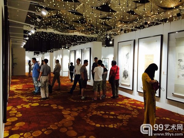 南京海德拍卖预展现场