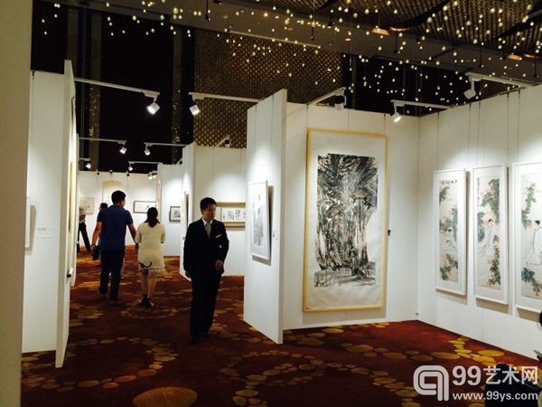 南京海德拍卖预展现场