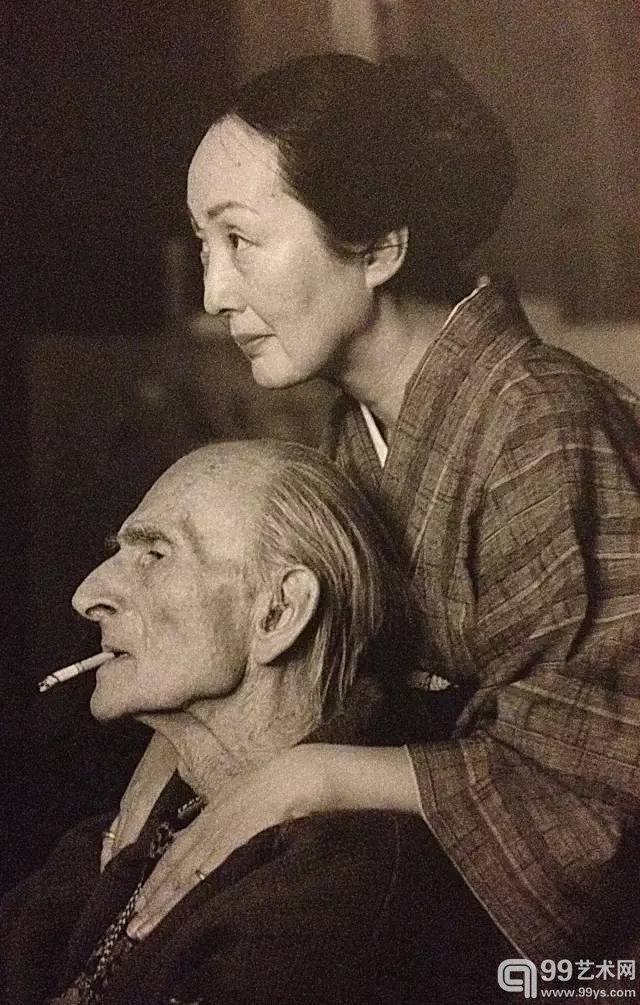 巴尔蒂斯与夫人出田节子