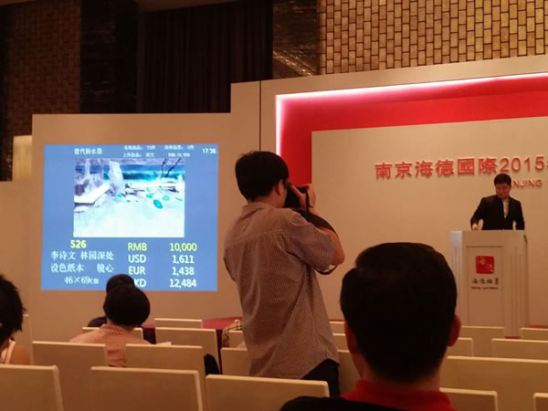 首届南京国际美展获奖艺术家登陆海德首拍