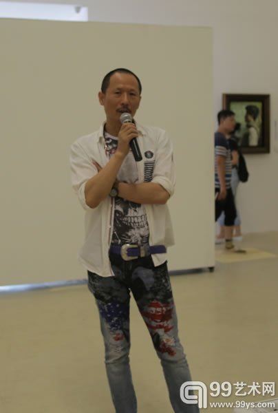 中央美术学院教育发展基金会秘书长刘刚教授讲话