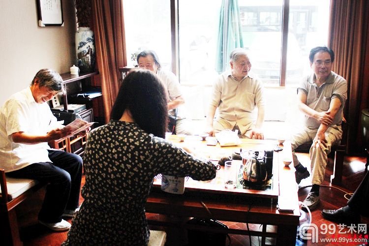 中艺联会员毛用和 中国社会科学院潘书祥等分组探讨中