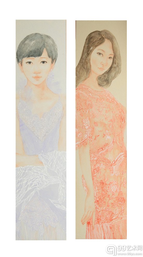 王璐  《入画系列》100×23×2cm