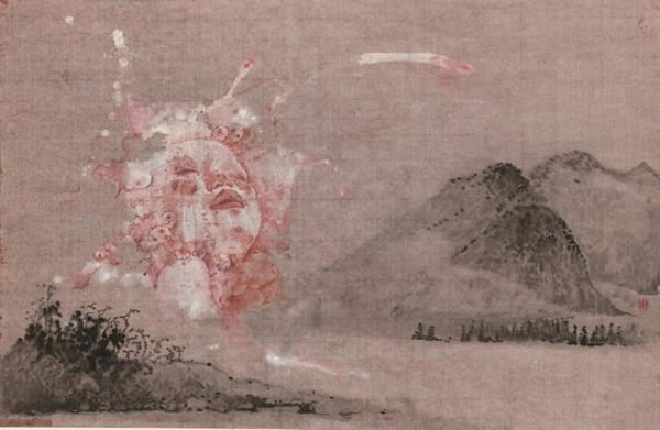《雾之一》 2008年 设色纸本 44 x 66.5公分
