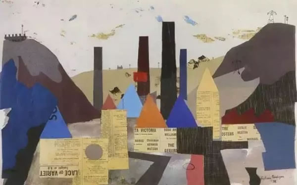 崔维里安的作品《博尔顿钢铁厂》（1938年）