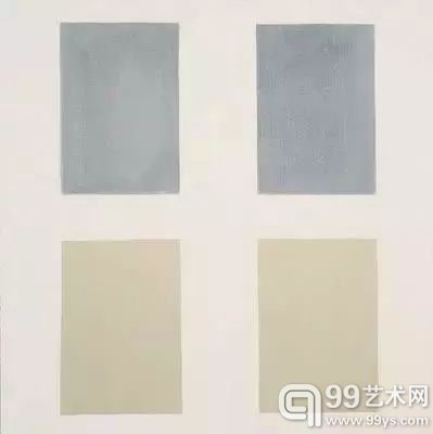 2002年，马丁借作品《无题21》向美国抽象大师马克·罗斯科致敬