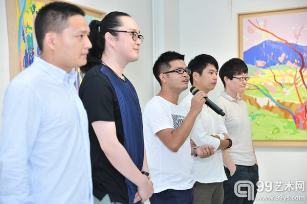 艺术家张榕泉发言