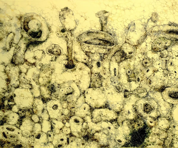 殖物 no.1 布面油画 180x150cm 2011