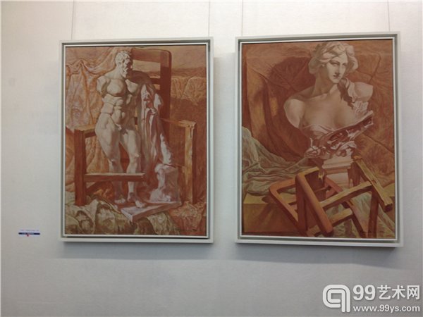 艺术家杨德愚早期作品