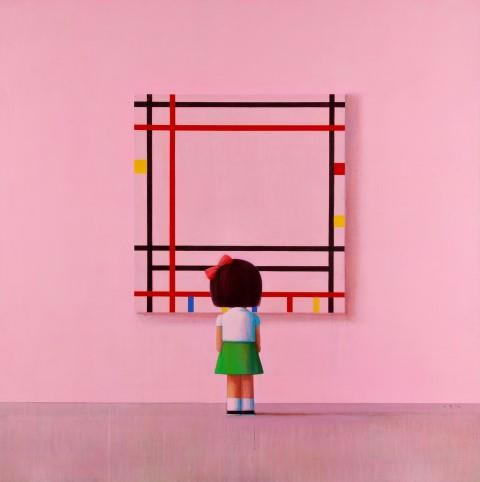 刘野（1964 年生） 《 Boogie Woggie, little girl in NewYork 》 2005 年作 