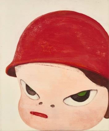 奈良美智（1959 年生）《 Little Red Trooper 》 1996年作