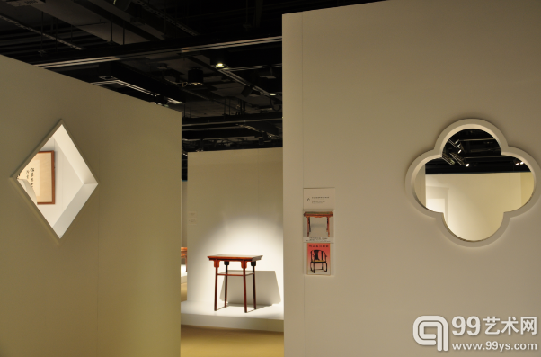 “攻玉山房藏明式家具”展览现场