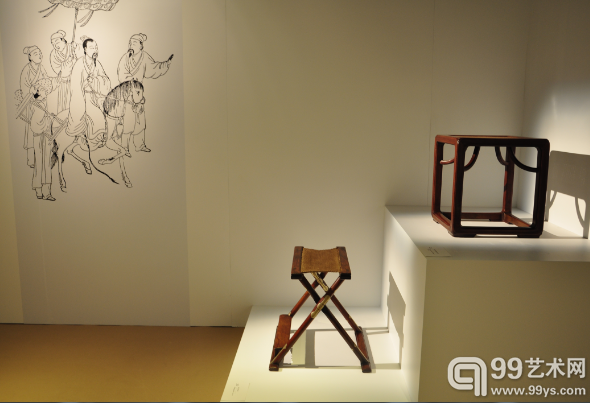 “攻玉山房藏明式家具”展览现场