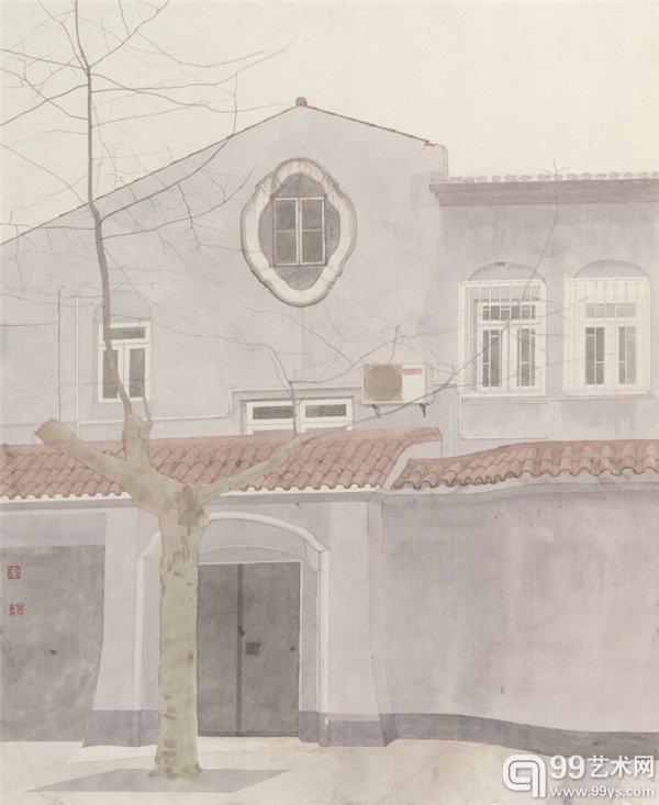杨士奎 作品147号 80x65cm 纸本设色 2014徐汇