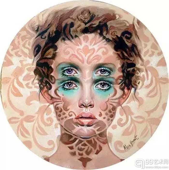 令人眩晕的艺术作品