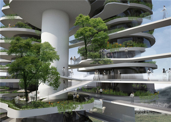 建筑师马岩松把他的山水城市理念又搬去了洛杉矶 - 国际艺术新闻-99艺术新闻网