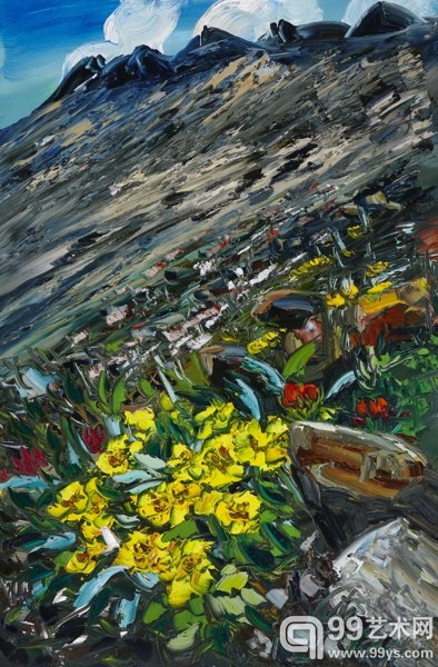 《云巅之仙》80X120cm  2015