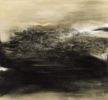 赵无极（ 1920–2013）《 08.03.66》 
