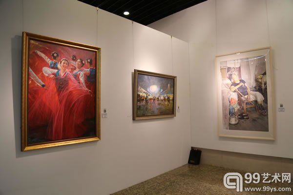 “和而不同•东北亚书画汇”展览现场