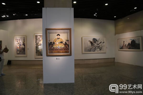 “和而不同•东北亚书画汇”展览现场