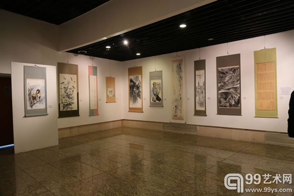 “和而不同•东北亚书画汇”展览现场
