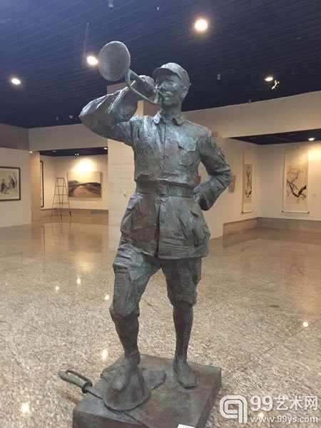 “和而不同•东北亚书画汇”展览现场