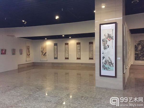 “和而不同•东北亚书画汇”展览现场