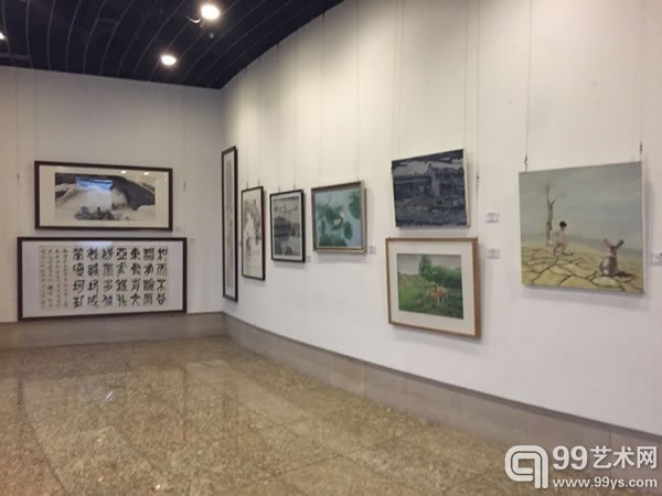 “和而不同•东北亚书画汇”展览现场