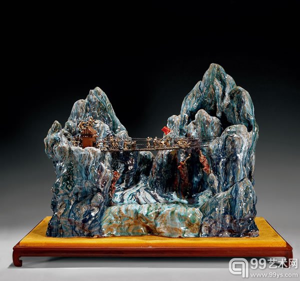 2015年 苏美颜 舍我其谁 原作 43 × 26 × 43　