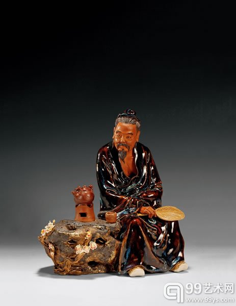 2013年 冯祖辉 赋闲茗香 原作 26 × 16 × 27