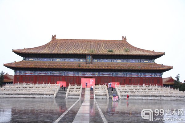 “历史的温度：中央美术学院与中国具象油画”展览现场：太庙艺术馆